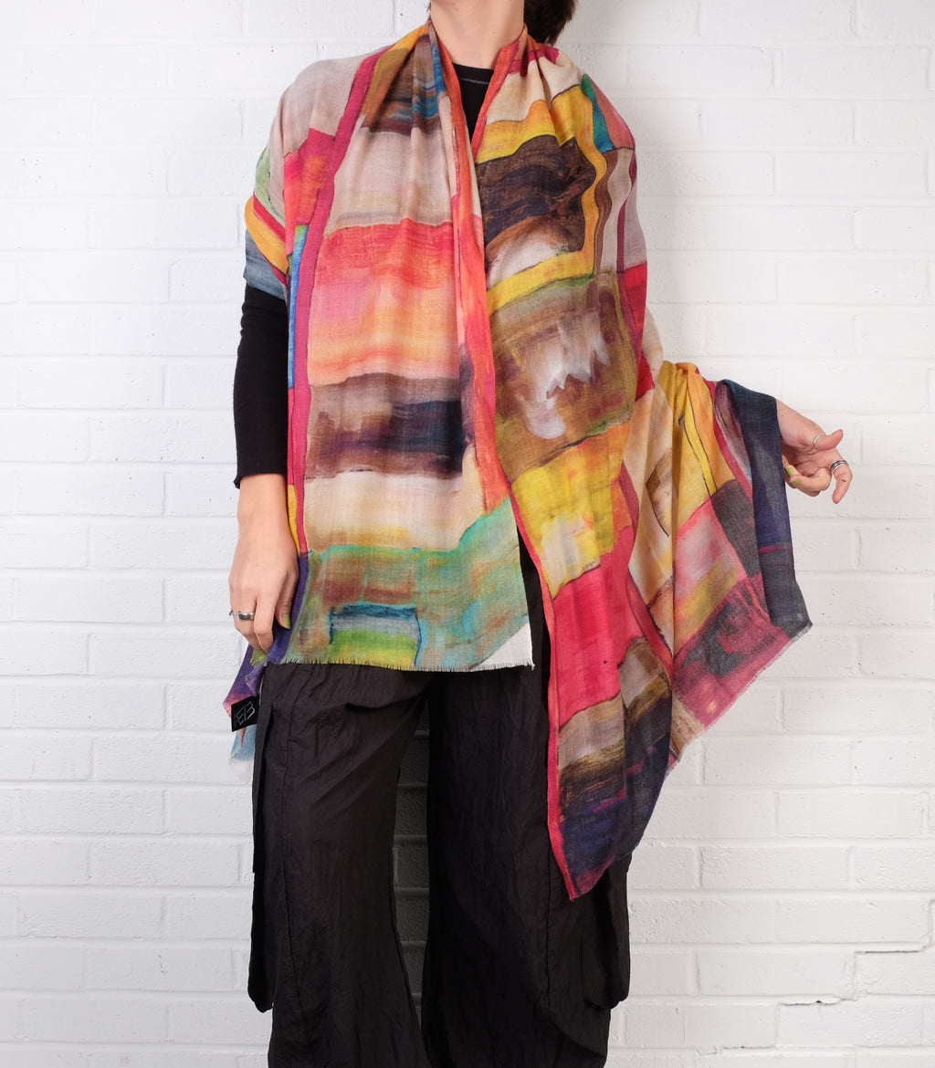 mSquare Cashmere Scarf (Multiple Colors)