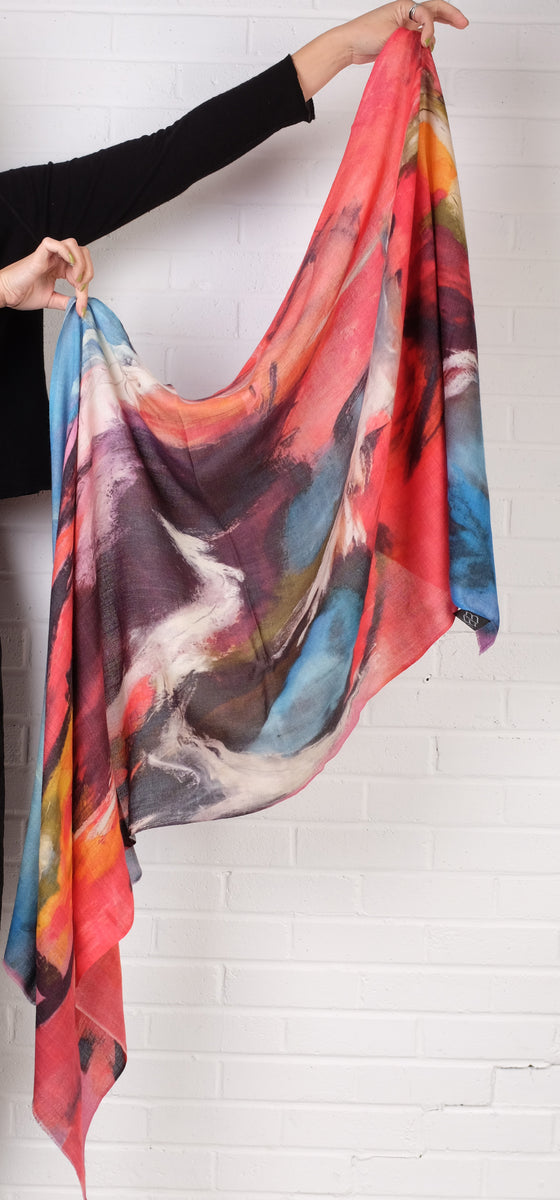 mSquare Cashmere Scarf (Multiple Colors)