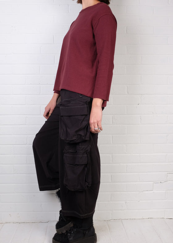 Rundholz Black Label Black Trousers