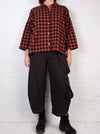 Gerties Big Shirt in Ginger Spice Check