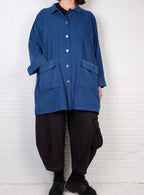 Gerties Four Pocket Jacket in North Sea Corduroy