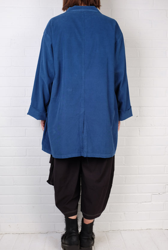 Gerties Four Pocket Jacket in North Sea Corduroy