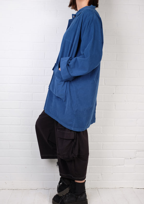 Gerties Four Pocket Jacket in North Sea Corduroy