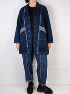 Cynthia Ashby Hinge Jacket in Classic Denim