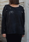 Caboclobad Liana Distressed Sweatshirt
