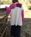 KQ Patch Sweater in Pinks