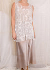 Robin Kaplan Lace Tank in white