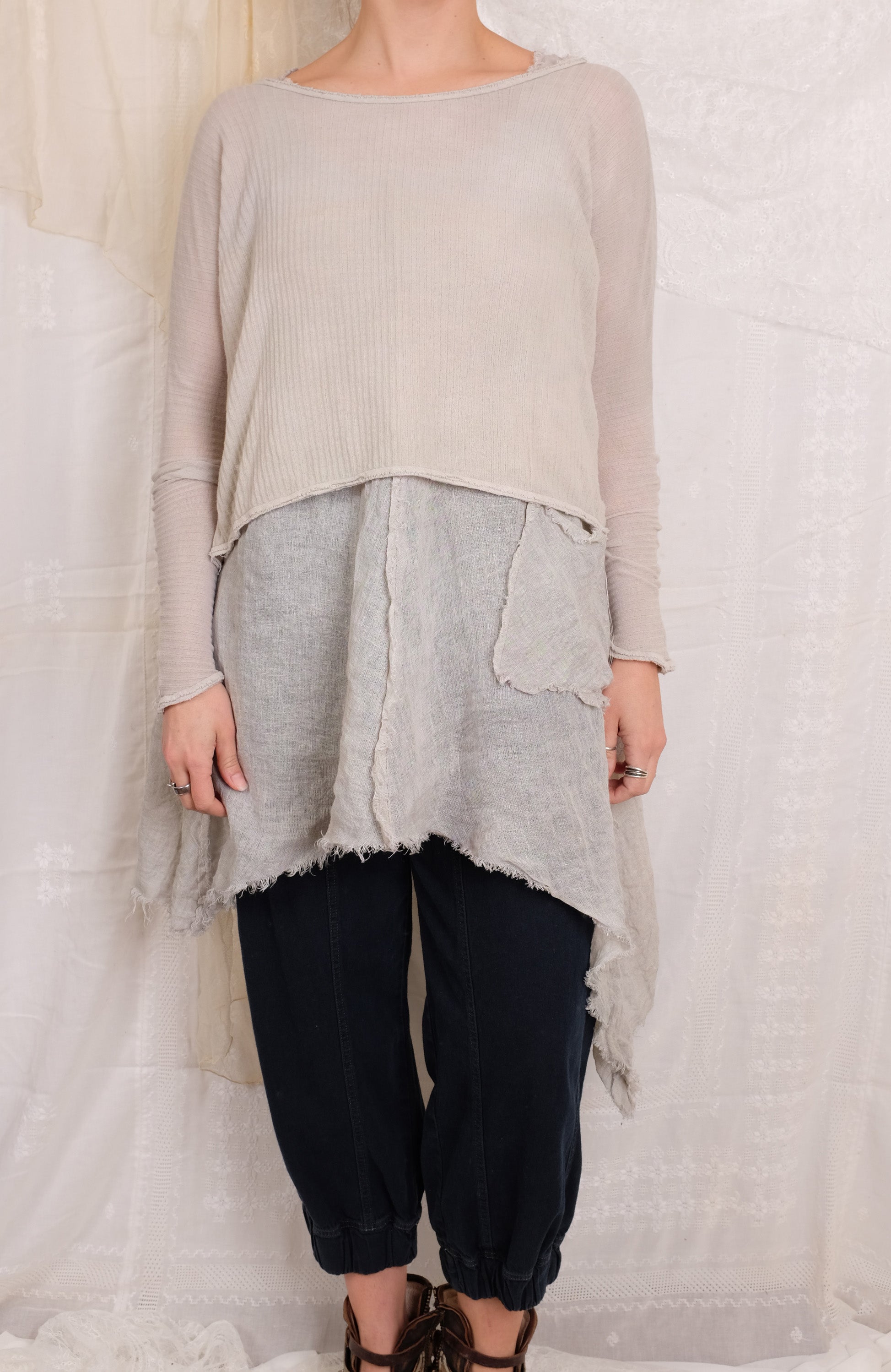 Robin Kaplan Italian Knit Tee (Two Colors)