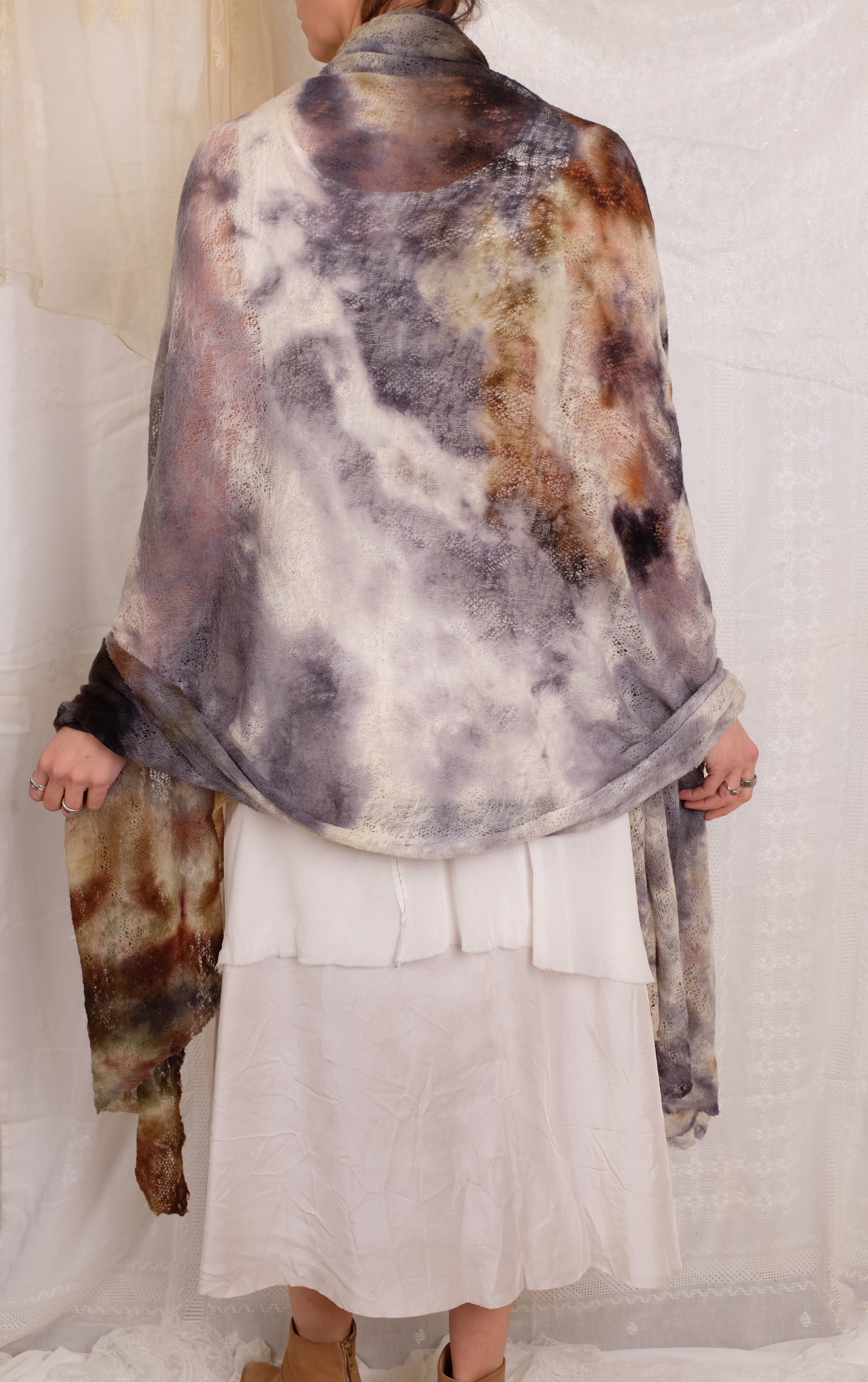 Robin Kaplan Wool Lace Shawl