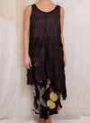Robin Kaplan Silk Asymmetric Tunic in Black