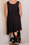 Robin Kaplan Silk Asymmetric Tunic in Black