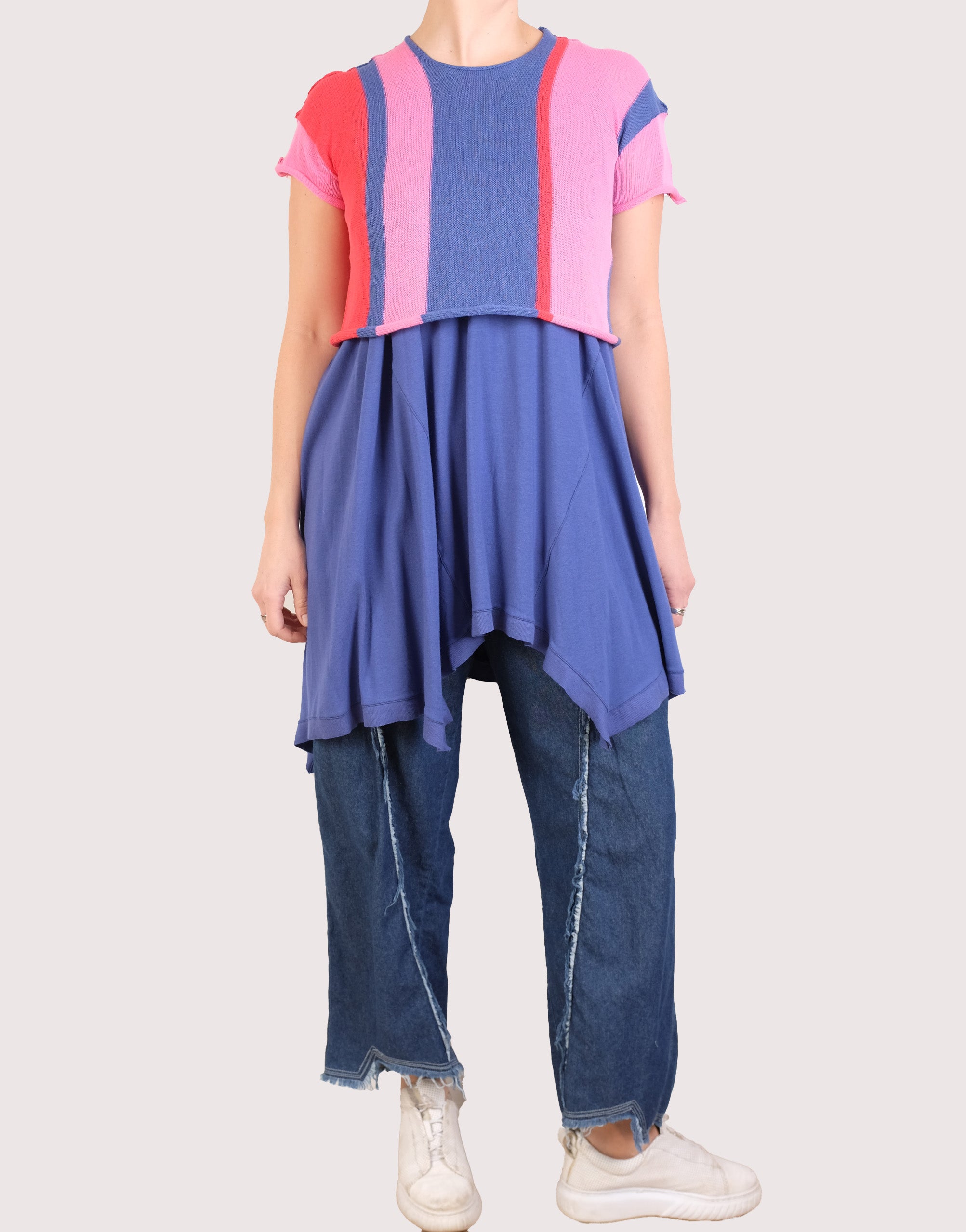 Paper Temples Boba Stripe Pullover