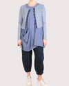 Paper Temples Circle Tunic in Tidal