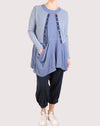 Paper Temples Circle Tunic in Tidal