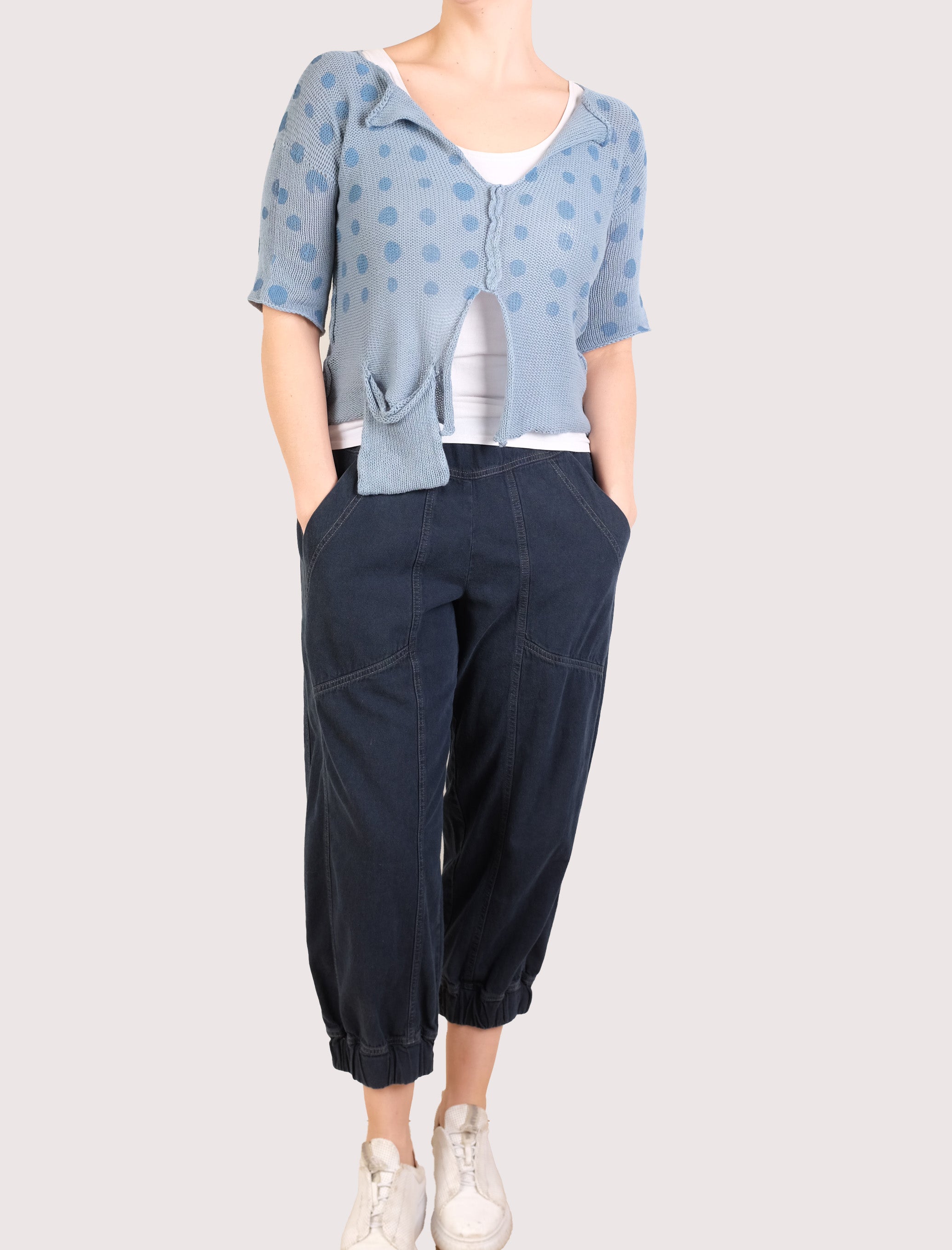 Paper Temples Zelda Topper in Tidal Dot