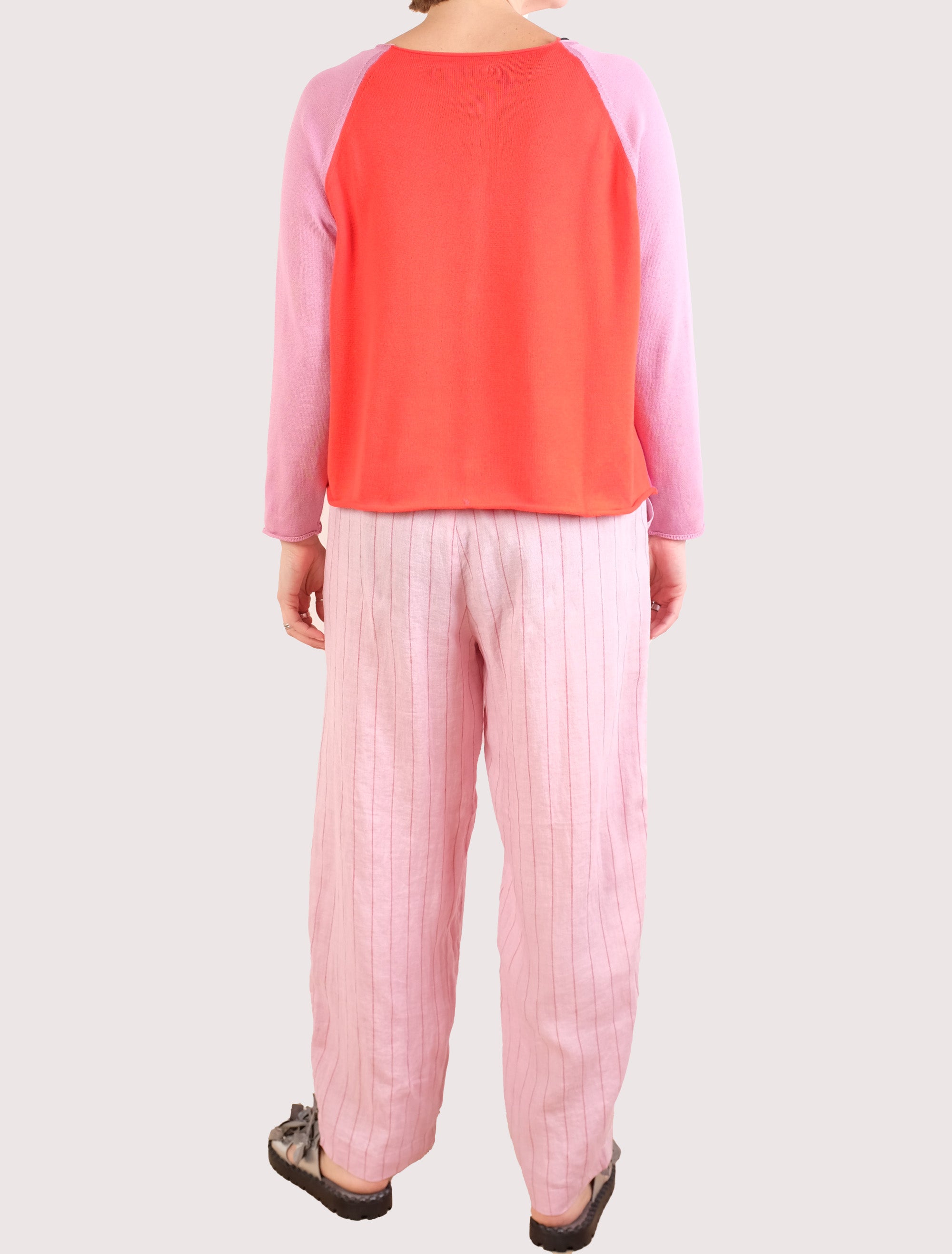 Alembika Pink Stripe Pants
