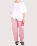 Alembika White Ruffle Top