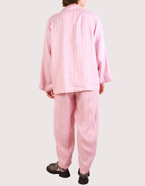 Alembika Pink Stripe Blazer