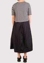Alembika Black with Stripe Cardy Dress