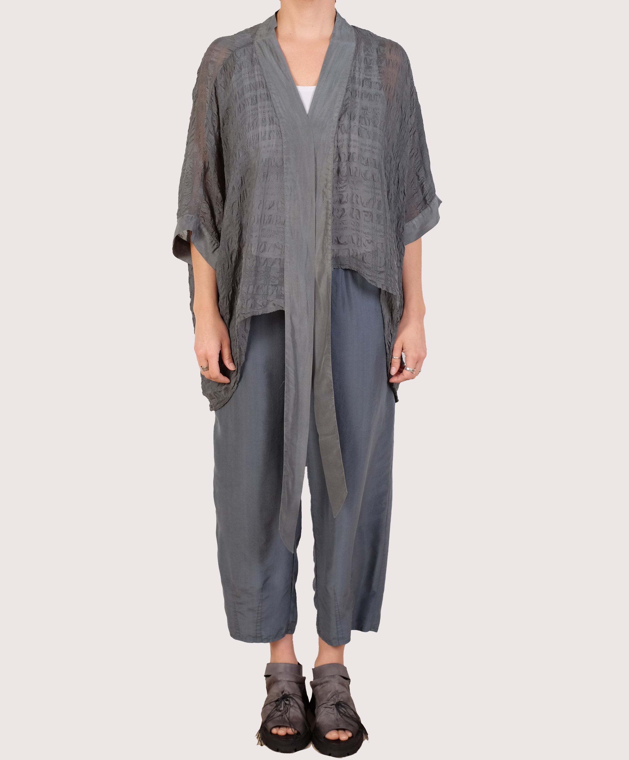 Grizas Silk Short Caftan/Jacket