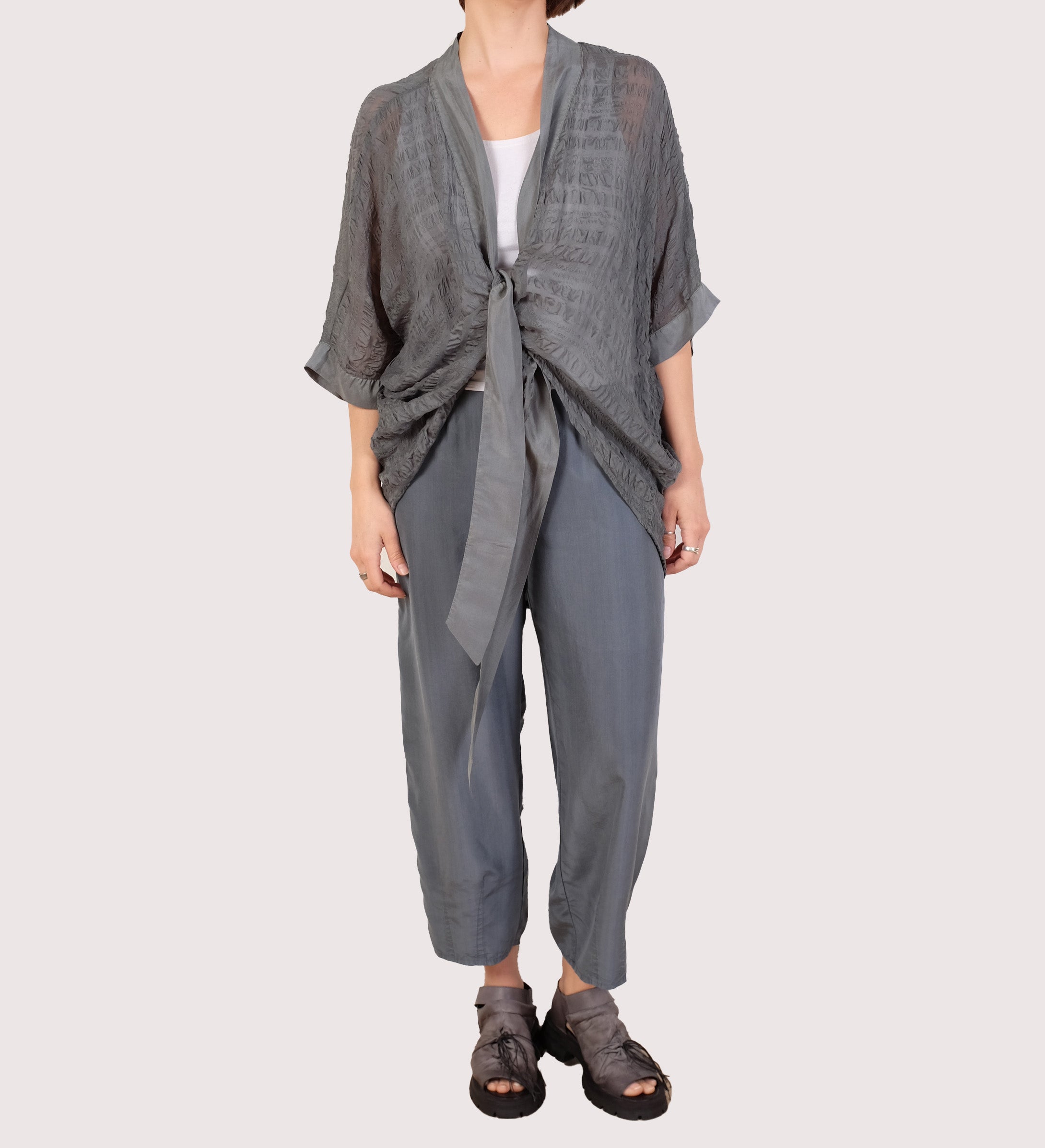 Grizas Silk Short Caftan/Jacket