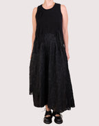 Serienumerica Dress With Knitted Top