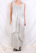 Robin Kaplan Bias Skirt in Icy Gray