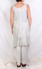 Robin Kaplan Bias Skirt in Icy Gray