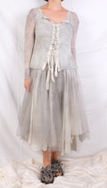 Robin Kaplan Mesh Sophie Tee in Grey