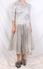 Robin Kaplan Effeto Lace Tee Top (Two Colors)