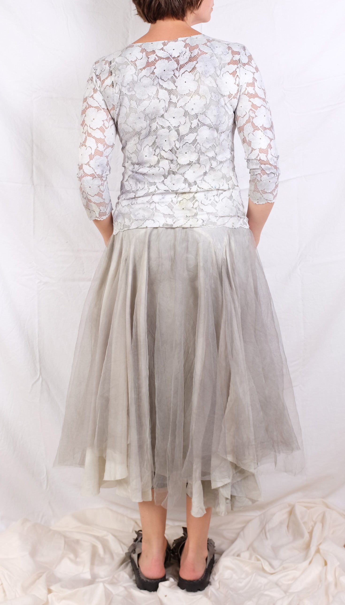 Robin Kaplan Effeto Lace Tee Top (Two Colors)