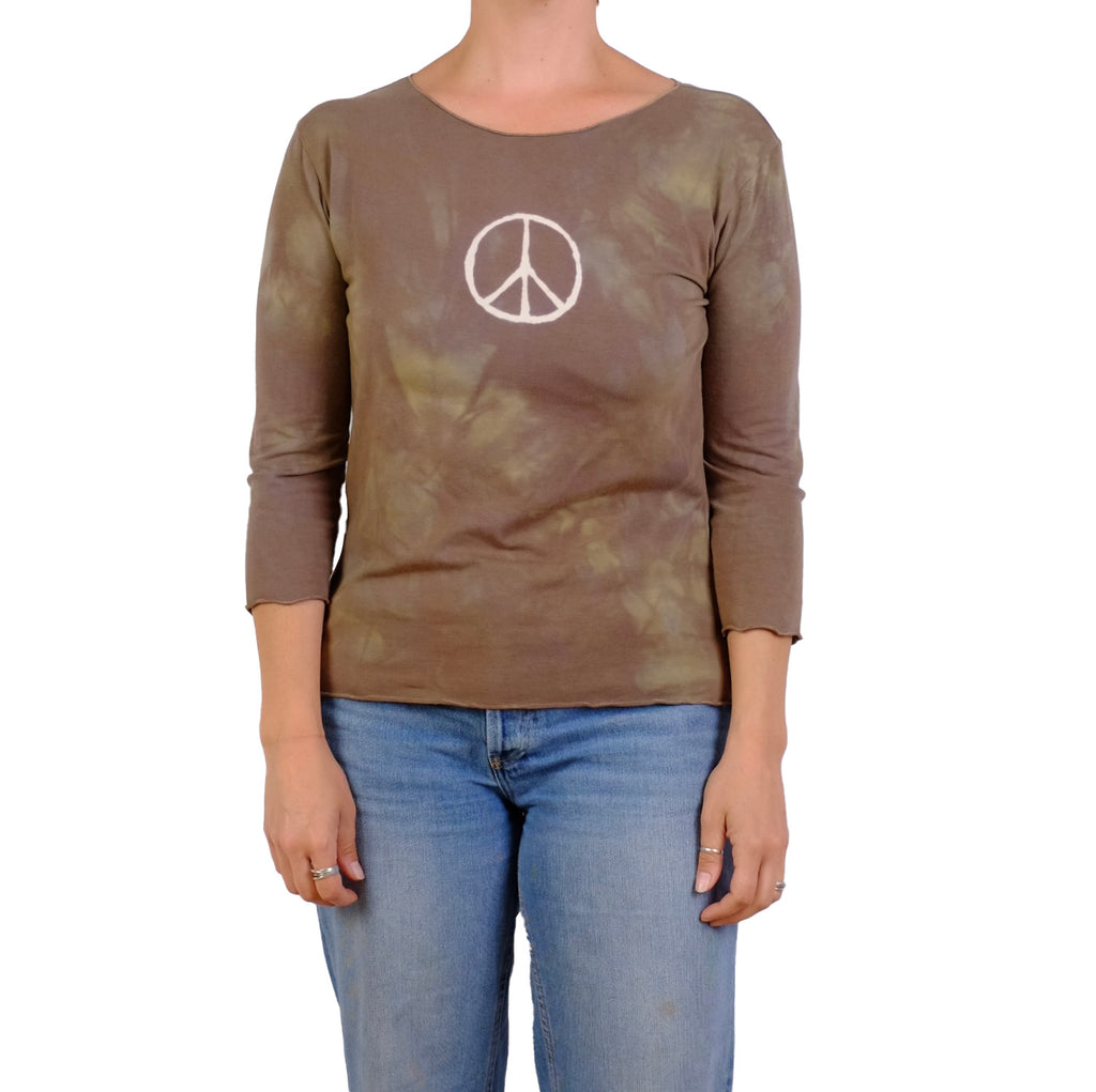 Robin Kaplan Organic Cotton Peace Tee (Multiple Colors)