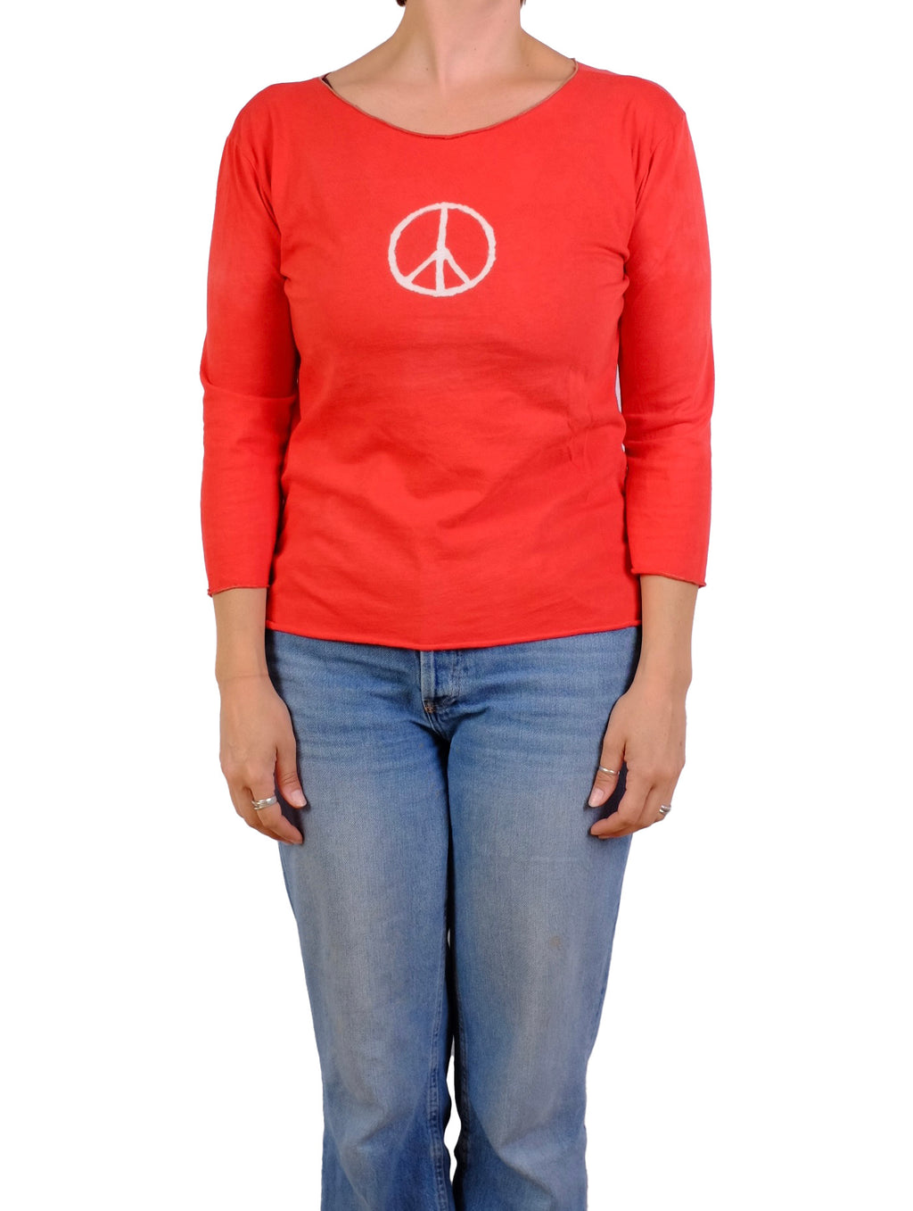 Robin Kaplan Organic Cotton Peace Tee (Multiple Colors)