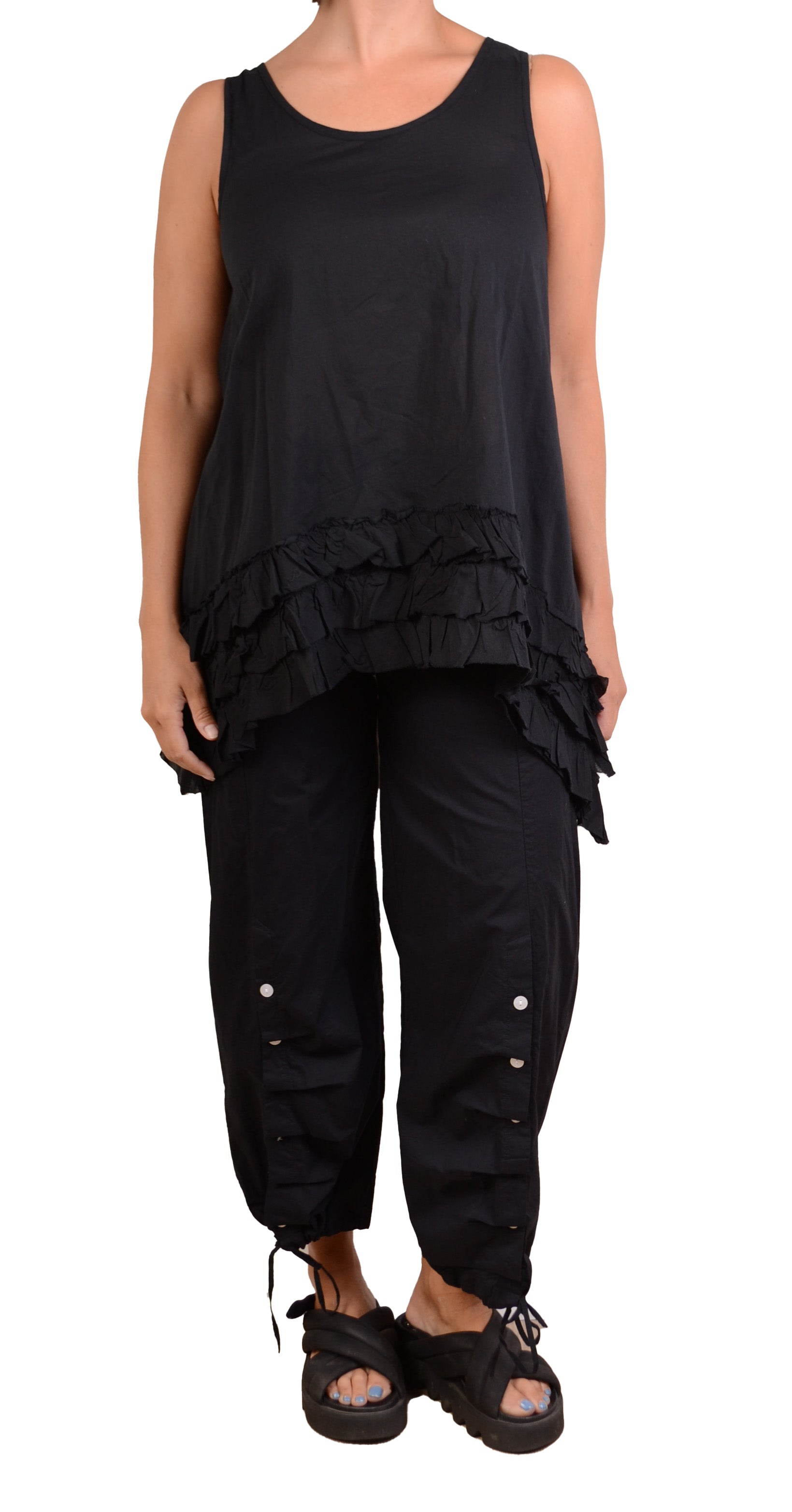 Tulip Scooter Pant in Black