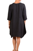 Tulip Kira Dress in Black Gauze