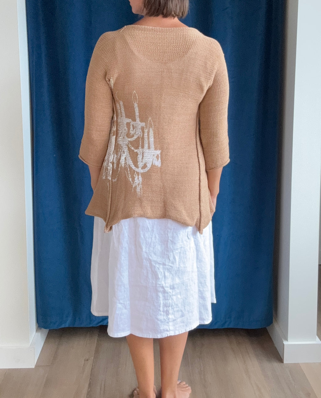 Paper Temples Park Cardy in Camel Chandelier