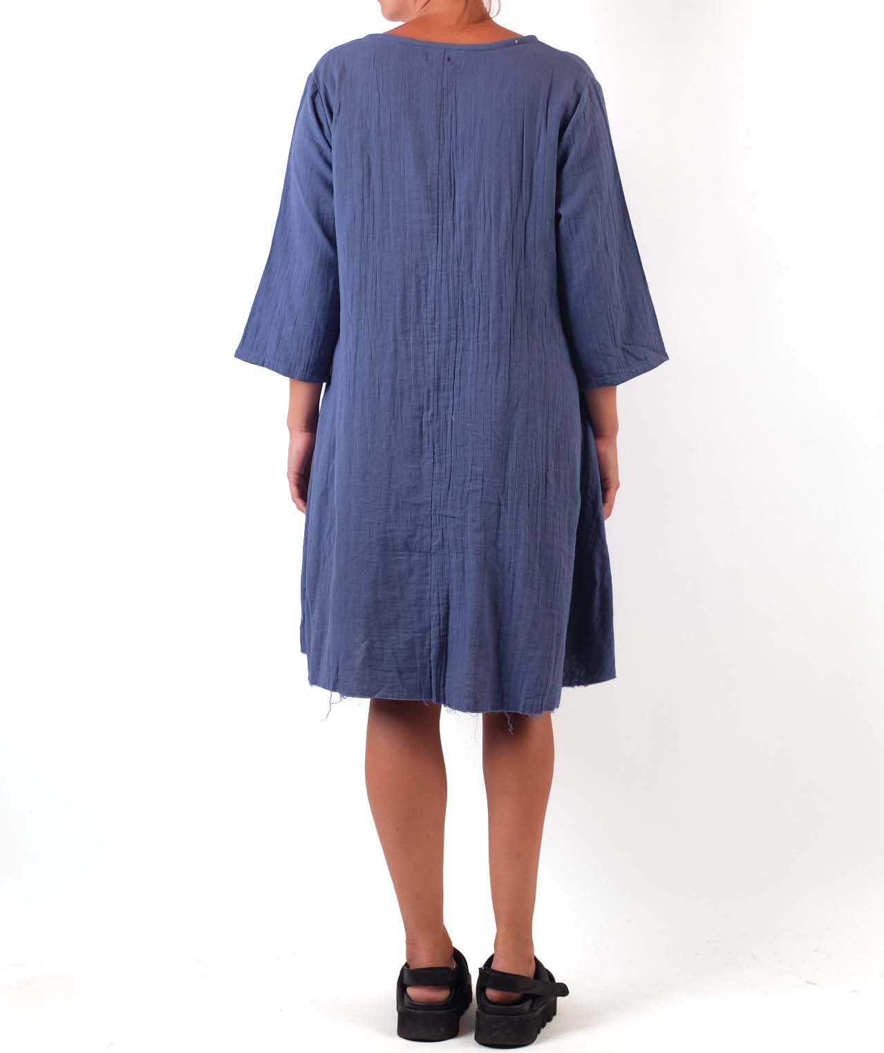 Tulip Kyrie Dress in Steel Blue