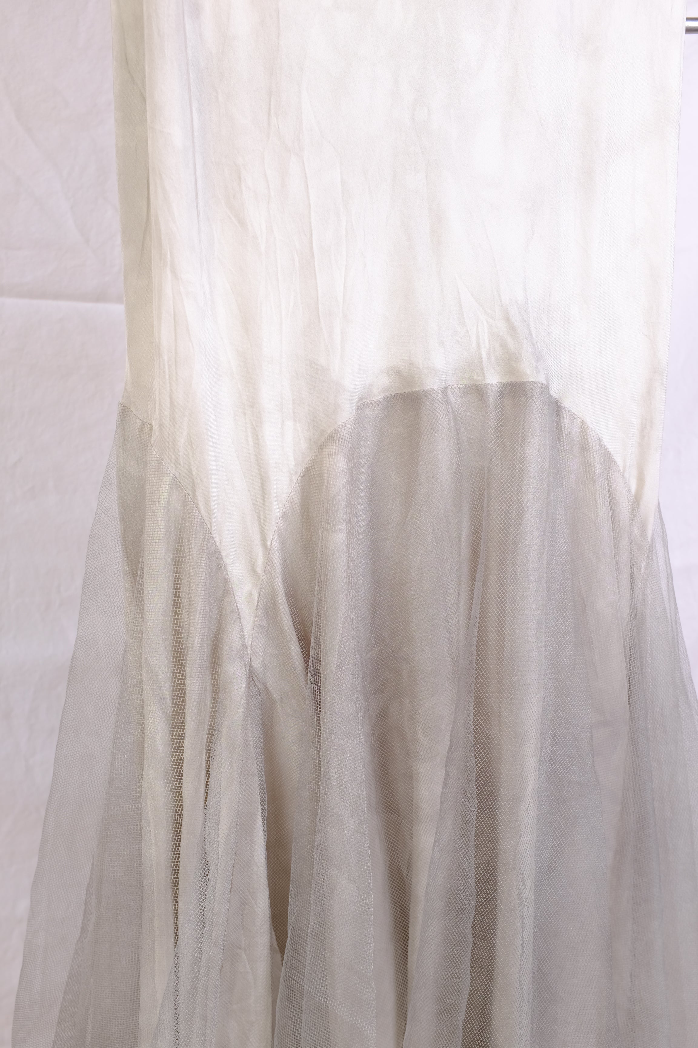 Robin Kaplan Tulle Garden Dress in Icy Gray