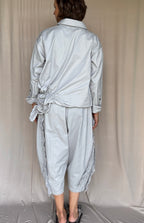 Moyuru Light Blue Cotton Twill Jacket