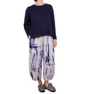 Gerties Layered Hem Tee in Indigo