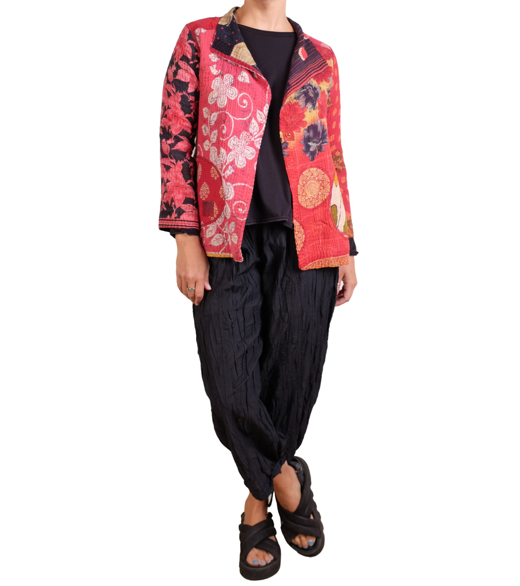 Mikeo Mintz Puzzle Kantha Short Jacket