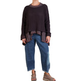 Cynthia Ashby Net Top in Dusk