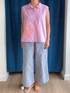 Paper Temples Layer Crop Top (Multiple Colors)
