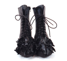  Papucei Black Funky Toe Boot