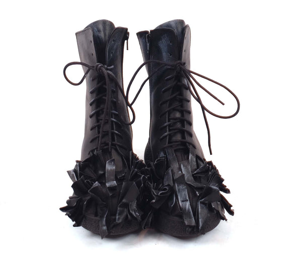 Papucei Black Funky Toe Boot