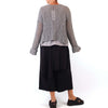 Loyko "Feel" Knitted Blouse in Grey