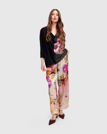  Alembika Cream Floral Pants