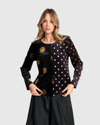 Alembika Velvet Jacket in Eclipse
