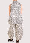 Dress To Kill White/Grey Puzzle Pant