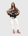 Alembika White Denim Pants